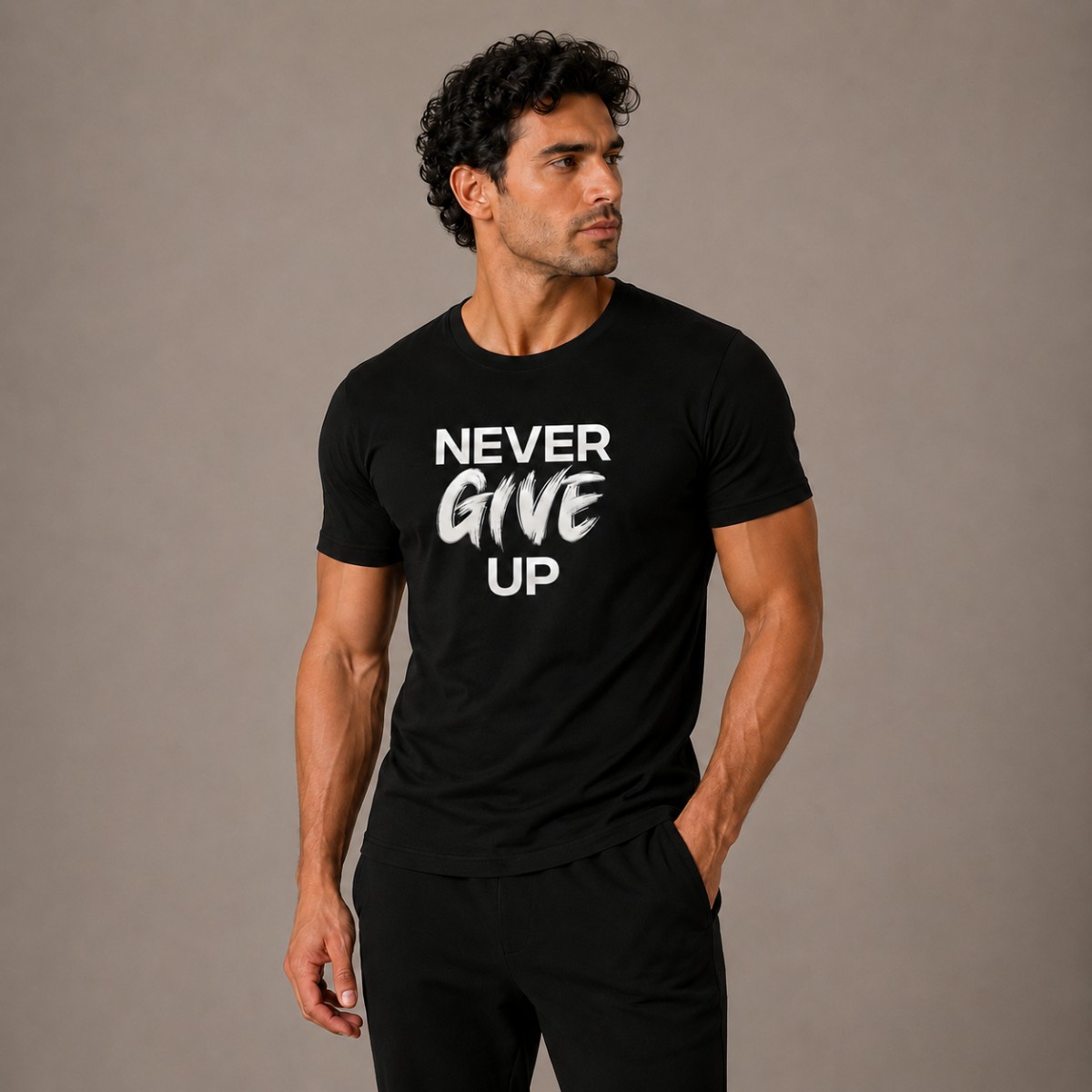 Never Give Up Tee