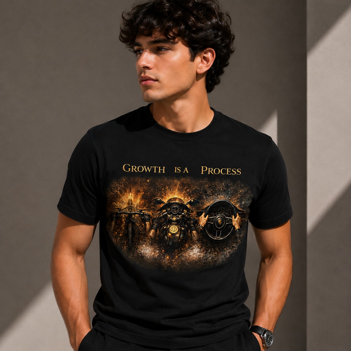 Growth Is A Process Tee